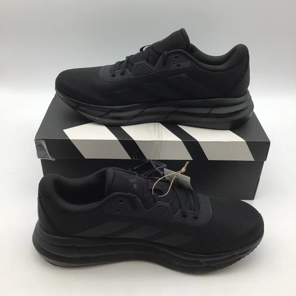 Adidas Galaxy 7 M Mens Running Shoes Triple Black ID8757 Size 11‎ NEW